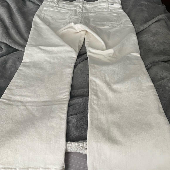 MOTHER Cream Denim Pants - Picture 5 of 6